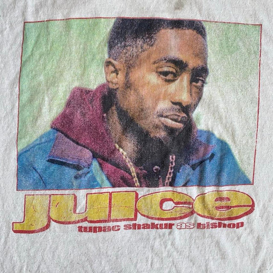 Vintage 2Pac "Juice" Film Graphic Off-White T-Shirt