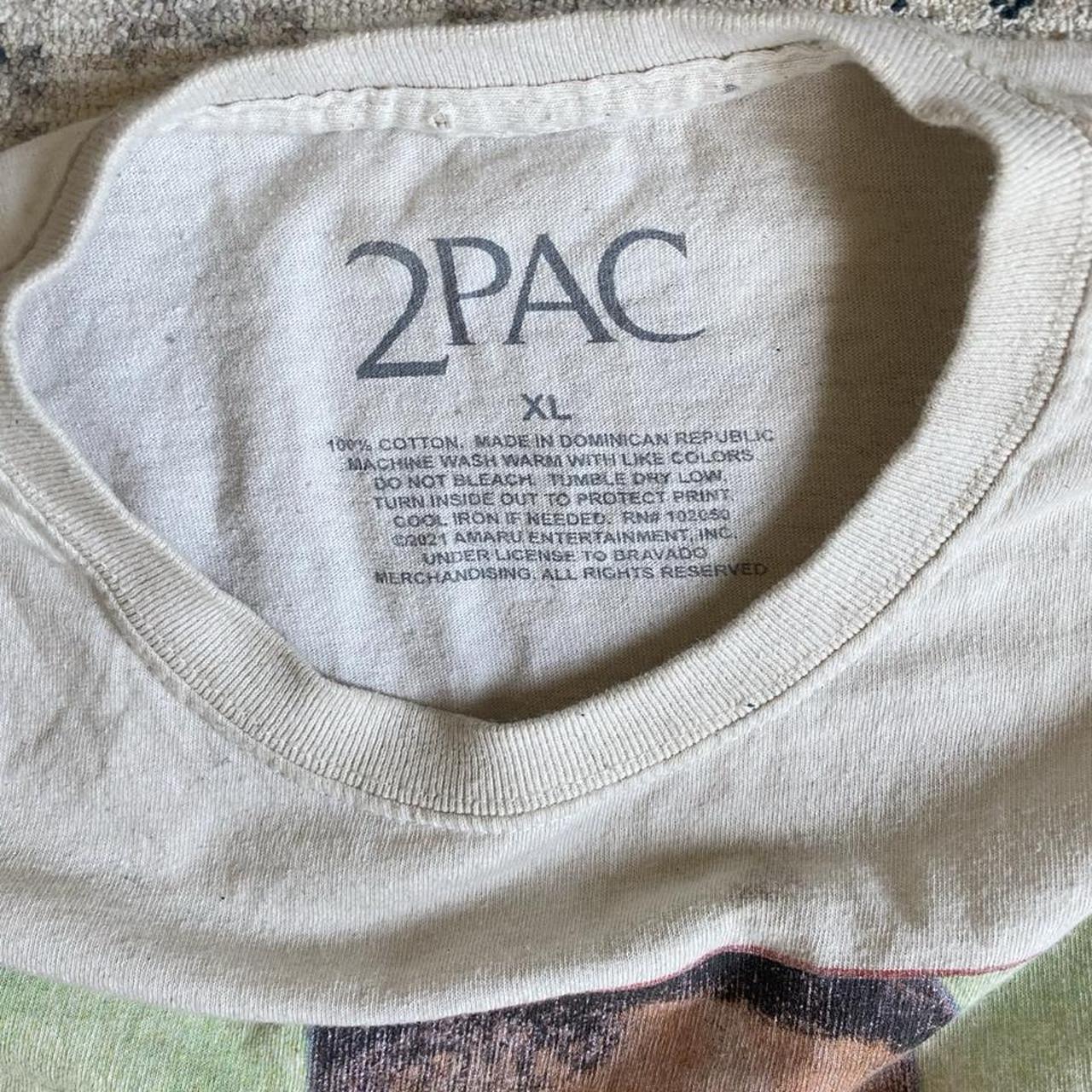 Vintage 2Pac "Juice" Film Graphic Off-White T-Shirt