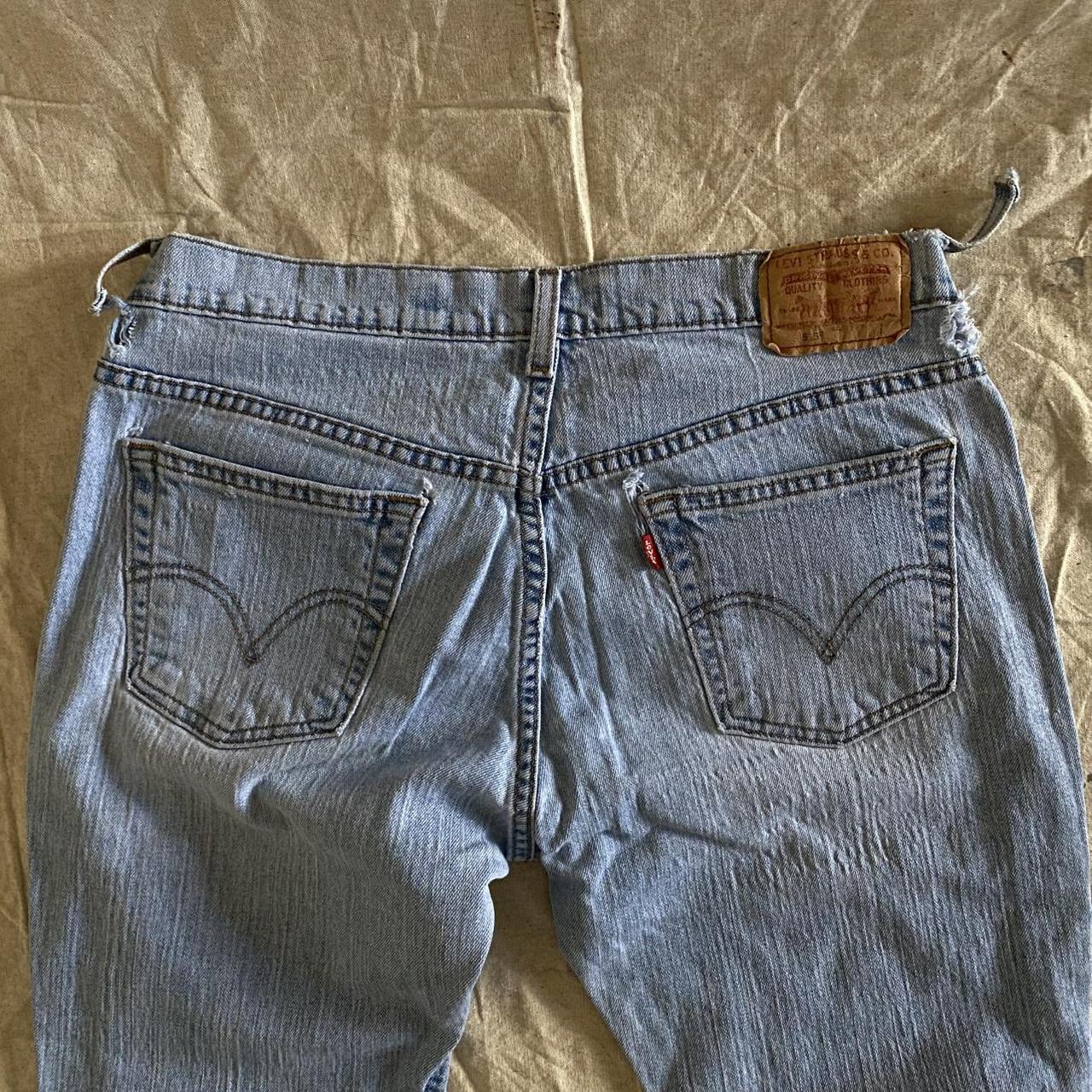 Vintage Levi's 315 Nouveau Bootcut Jeans / Archive Light Wash Denim