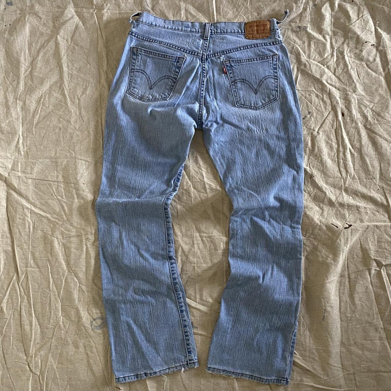 Vintage Levi's 315 Nouveau Bootcut Jeans / Archive Light Wash Denim