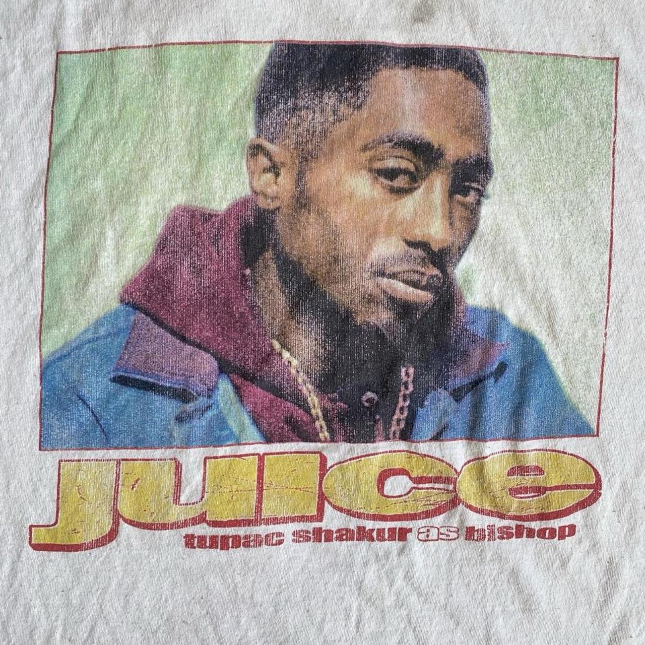 Vintage 2Pac "Juice" Film Graphic Off-White T-Shirt
