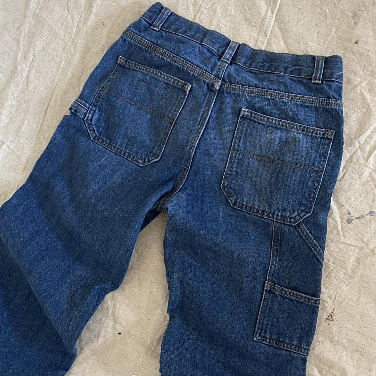 Faded Glory Vintage Distressed Carpenter Denim Jeans
