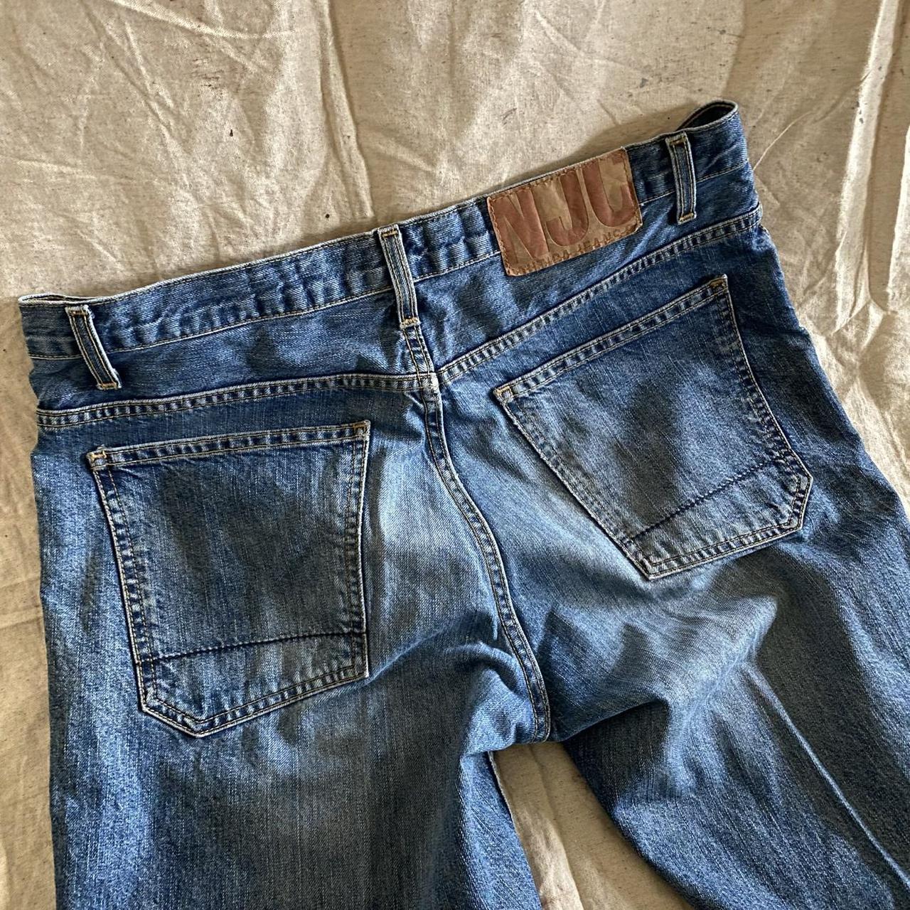 Vintage Nautica Jeans Co. Distressed Straight-Leg Jeans Men's 32x30