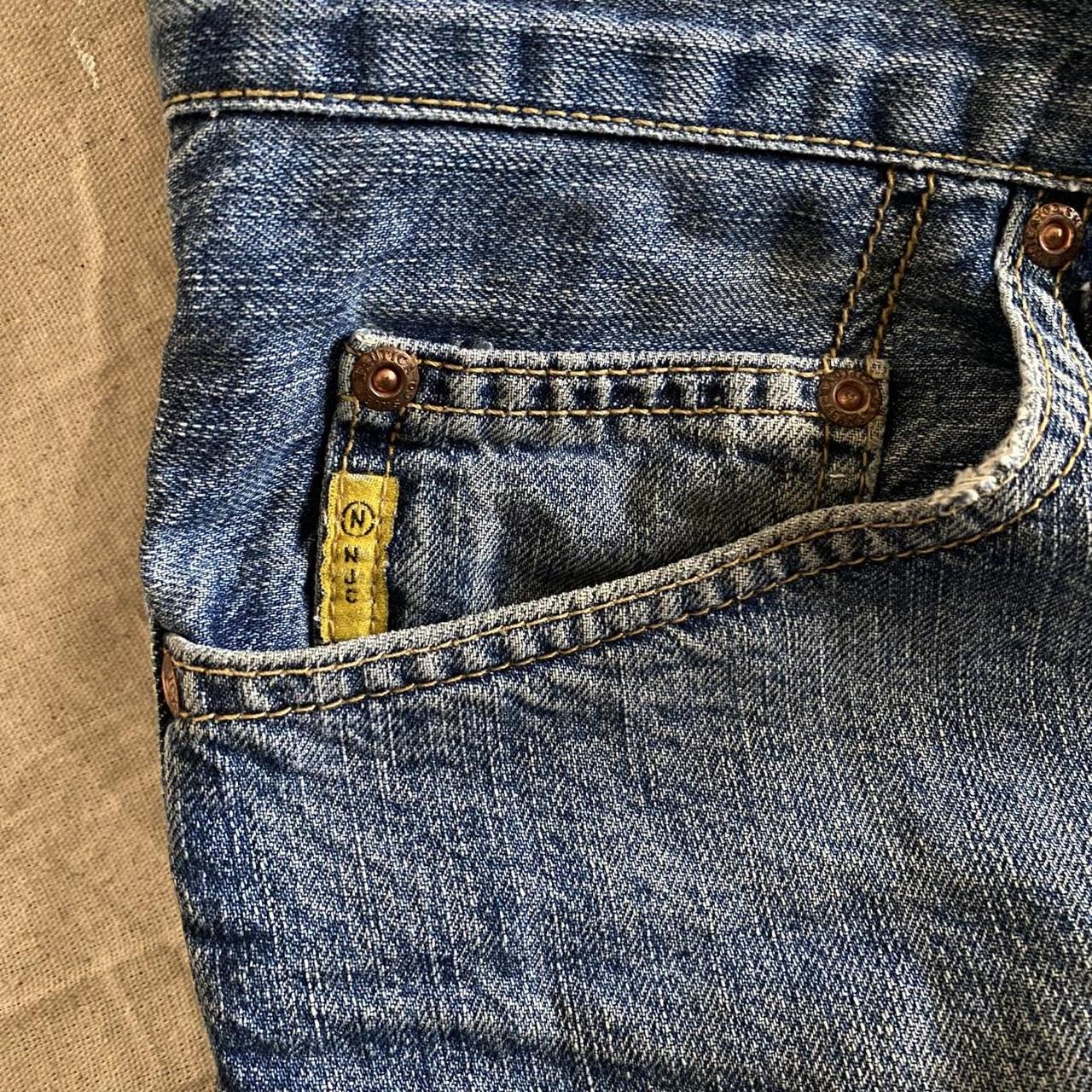 Vintage Nautica Jeans Co. Distressed Straight-Leg Jeans Men's 32x30