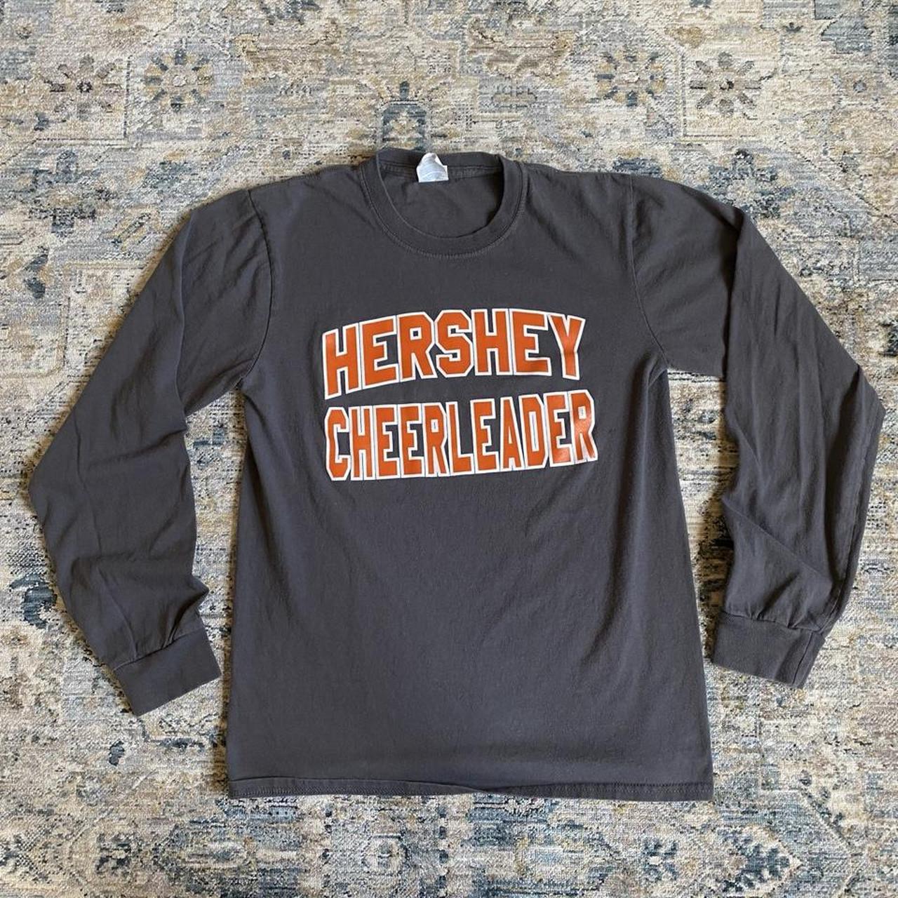 Vintage Port & Company "Hershey Cheerleader" Long-Sleeve Graphic Tee